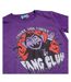 T-shirt Motif Comte Vampirouette Fang Club Adulte Violet Sesame Street-4