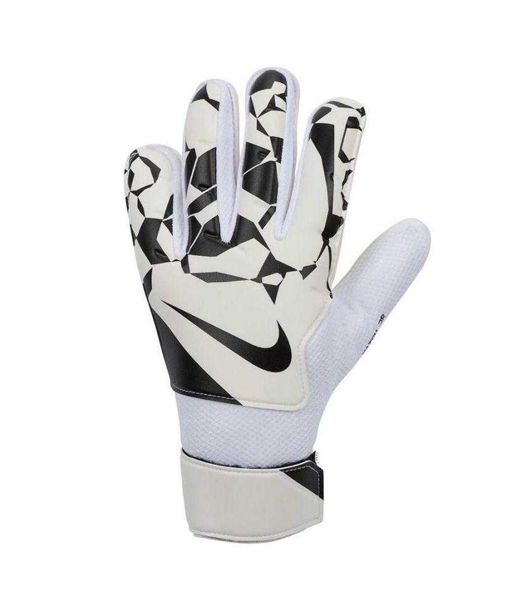 Childrens/kids Match Goalkeeper Gloves White Black Nike-1