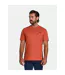 Mens Classic Organic T-shirt Orange Raging Bull-1