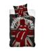 Union jack duvet cover set red/white/blue The Rolling Stones