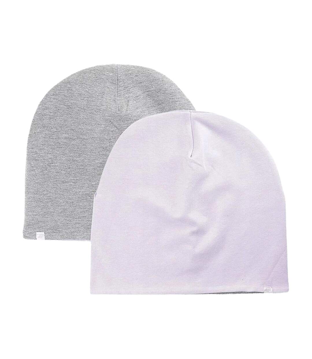 Bonnet Motif/style Recto-verso Pu397 Enfant Gris 4F-2