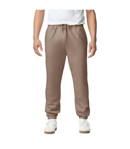Unisex Adult Midweight Jogging Bottoms Off White Gildan
