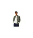 Mens Corduroy Overshirt Pewter Tommy Jeans-1