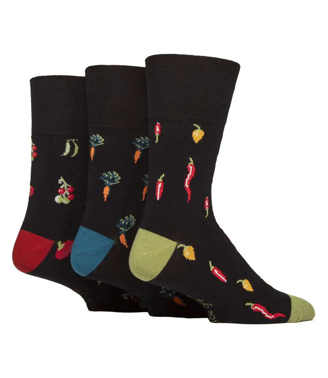 6 Pairs Soft Top Non Elastic Diabetic Socks For Men-3