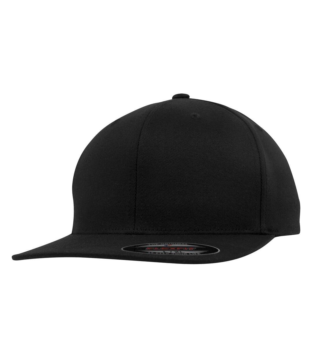 Flexfit by  unisex adults flat visor cap black Yupoong-1