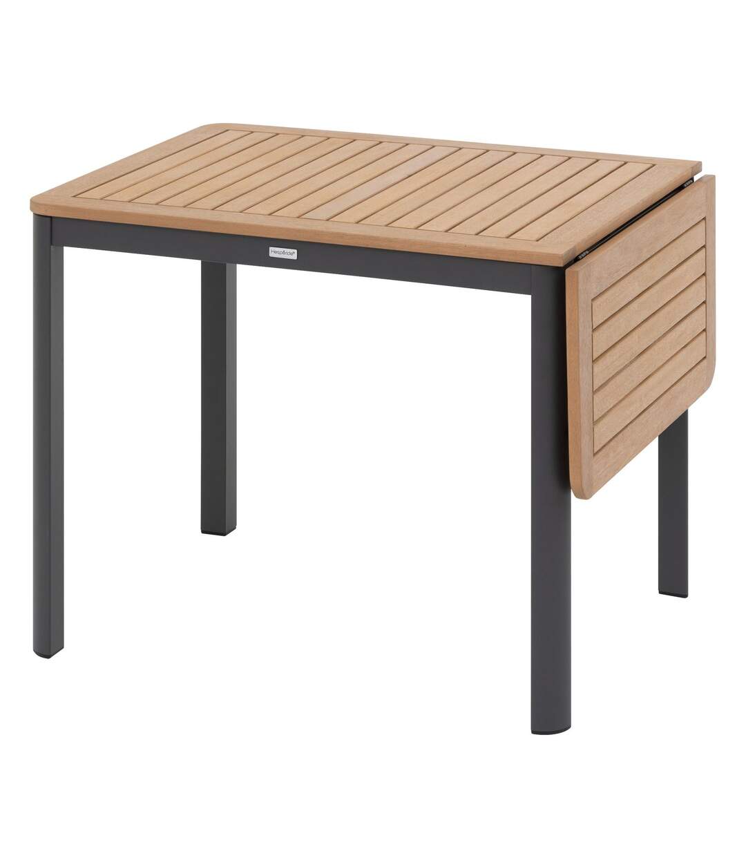 Table de jardin extensible Folya en eucalyptus - 4 Places-3