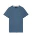 Mens slub t-shirt slate blue Lyle & Scott