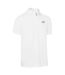 Mens Regular Short-sleeved Golf Polo Shirt Bright White Callaway-1