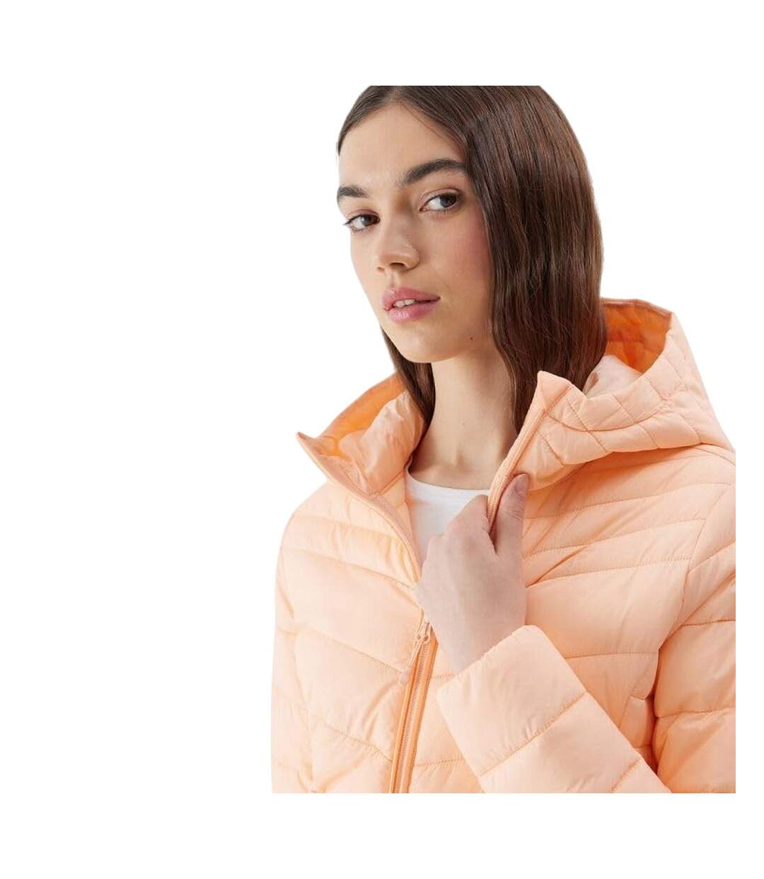 Doudoune Matelassée Femme Orange 4F-4