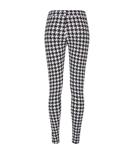 Legging Motif/style Pied-de-poule Femme Noir Urban Classics