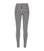 Legging Motif/style Pied-de-poule Femme Noir Urban Classics-2