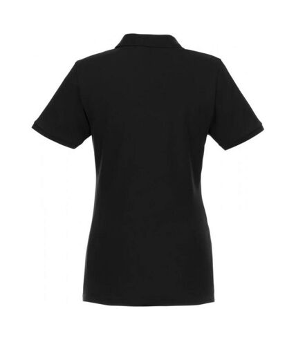 Elevate Womens/Ladies Beryl Short Sleeve Organic Polo Shirt (Solid Black) - UTPF3353