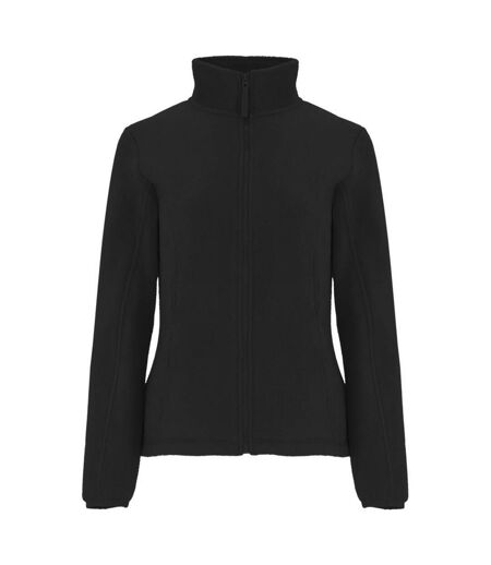 Roly Womens/Ladies Artic Full Zip Fleece Jacket (Solid Black)