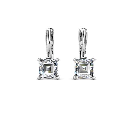Boucles d'oreilles Square - Cristal d'Autriche