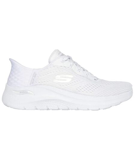 Womens/ladies Arch Fit 2.0 Easy Chic Trainers White Skechers