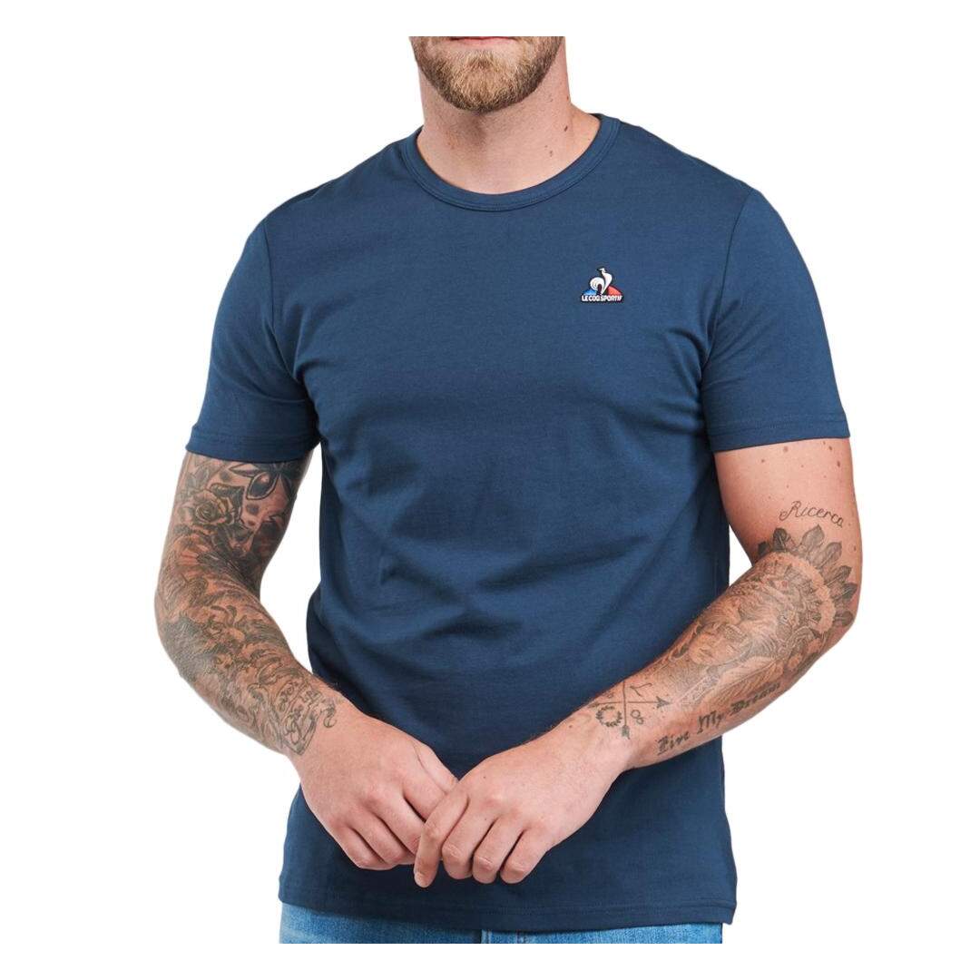 T-shirt Bleu Homme Le Coq Sportif Working - L-1