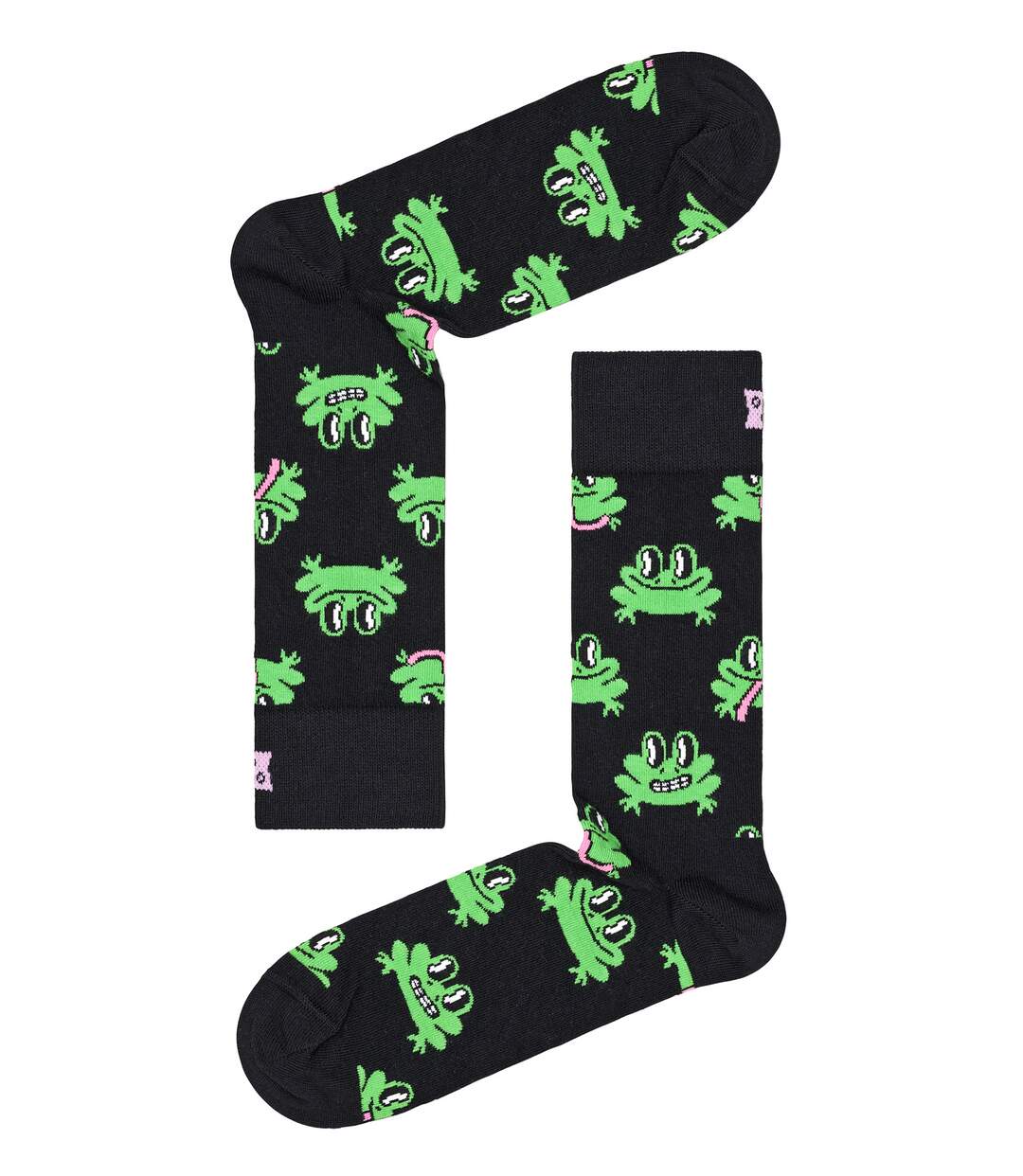 Happy Socks - Unisex Novelty Frog Design Socks-2