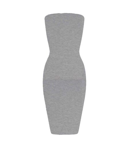 Robe Moulante Femme Gris Honeyz