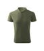 Polo Homme Vert Kaki Malfini-1