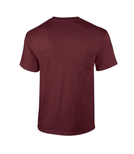 Gildan Mens Ultra Cotton T-Shirt (Maroon)
