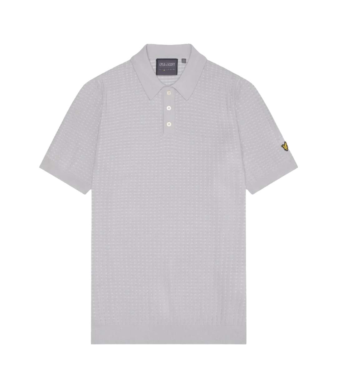 Polo grid homme beige Lyle & Scott Lyle & Scott