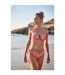 Animal Womens/Ladies Iona Floral Halter Neck Bikini Top (Coral) - UTMW614