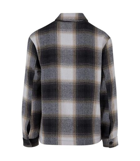 Veste Chemise Homme Beige Noir Urban Classics