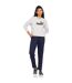 Sweat Ess Femme Gris Clair Chiné Puma-1
