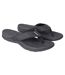 Tongs fader homme noir Animal-1