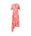 Womens/ladies Keyhole Midi Dress Cayenne French Connection-2