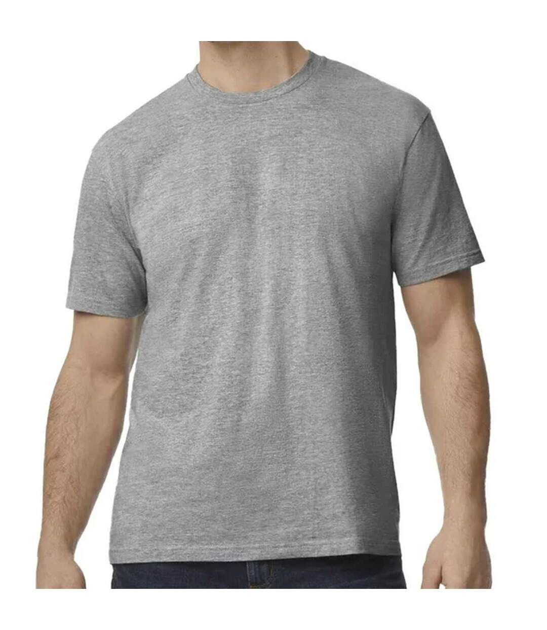 T-shirt Adulte Gris Gildan-2