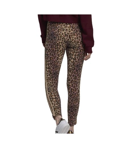 Legging Beige/Marron Femme Adidas Bike - 32