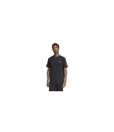 T-shirt Motif/style 3 Rayures Homme Triple Noir Adidas