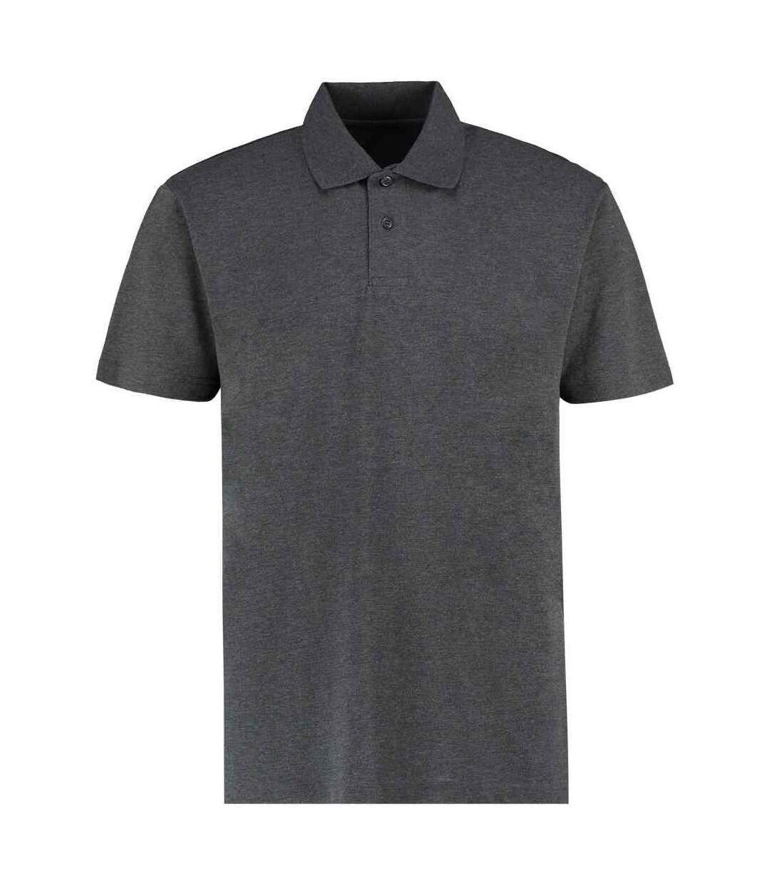 Polo workforce homme gris foncé chiné Kustom Kit Kustom Kit