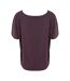 Ecologie Womens/Laides Daintree EcoViscose Cropped T-Shirt (Wild Mulberry) - UTRW7669