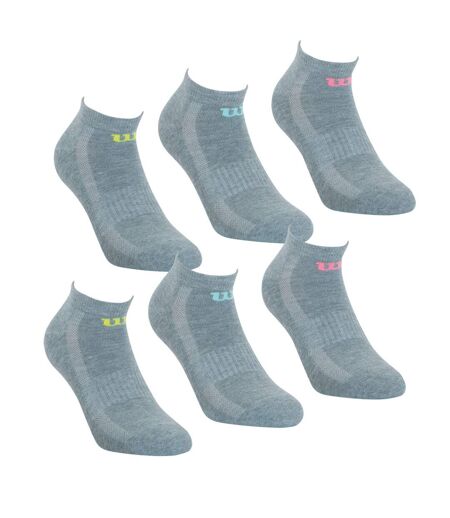 Lot de 6 paires de chaussettes basses femme Essentiel Wilson