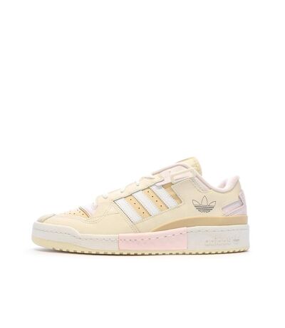Baskets jaune/rose homme adidas forum exhibit