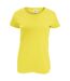 Fruit Of The Loom - T-shirt à manches courtes - Femme (Jaune) - UTRW4724