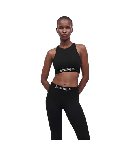 Haut Court Sport Femme Noir Blanc Palm Angels