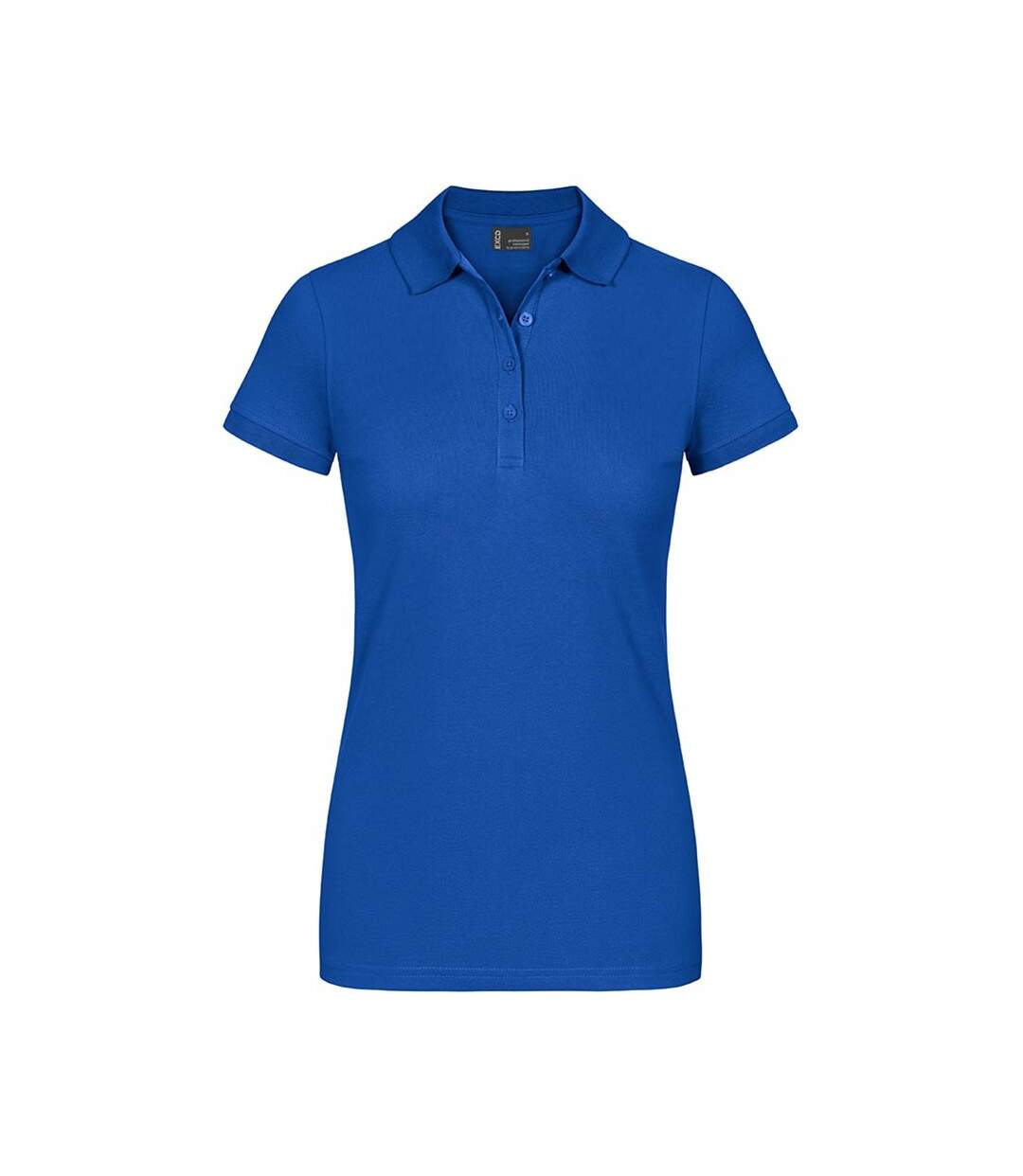 Polo Excd Femme Bleu Cobalt Promodoro-1
