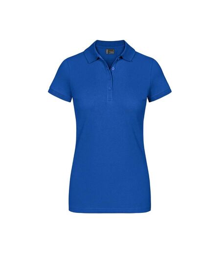 Polo Excd Femme Bleu Cobalt Promodoro