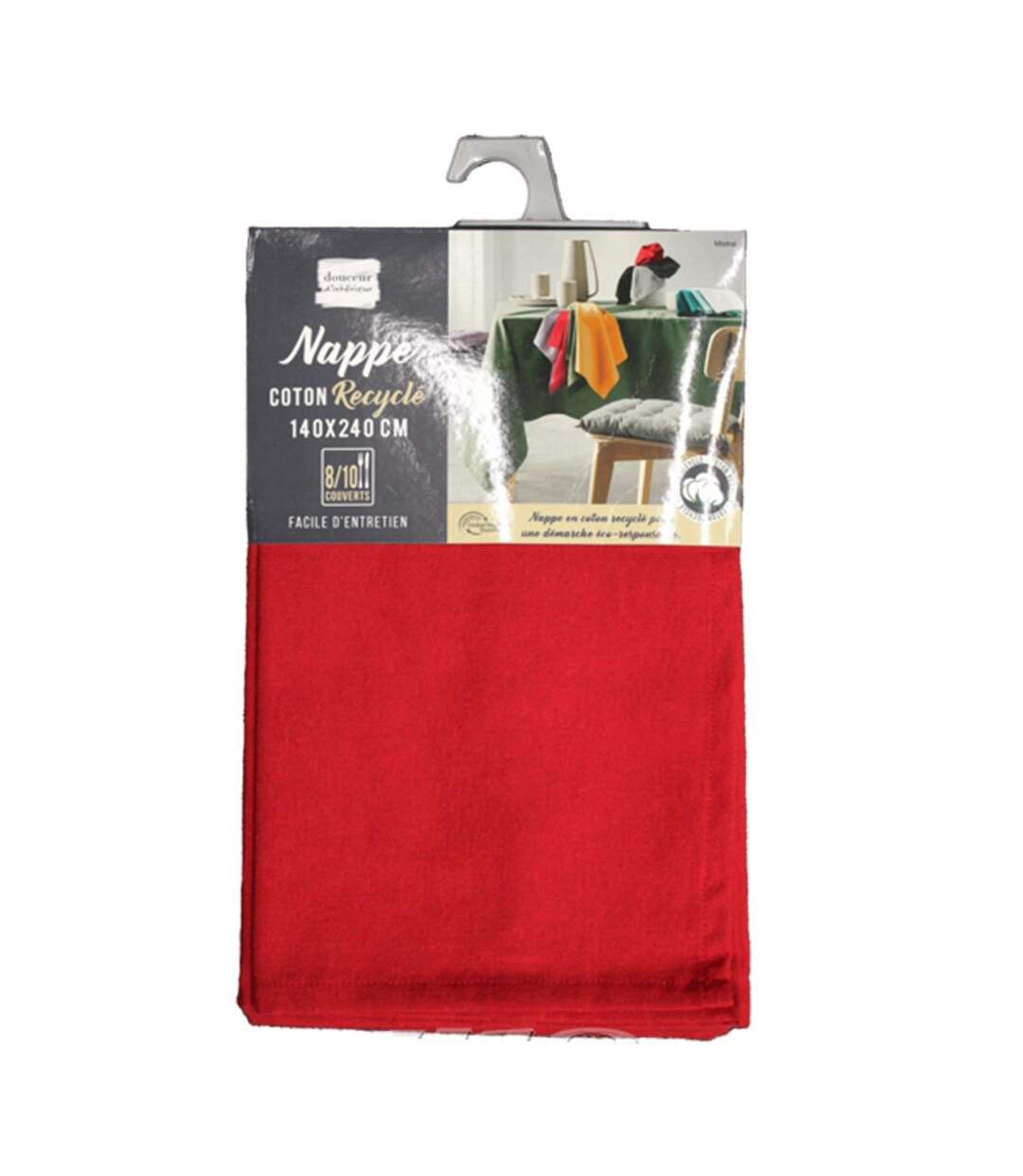 Nappe Rectangulaire Mistral 140x240cm Bordeaux-3