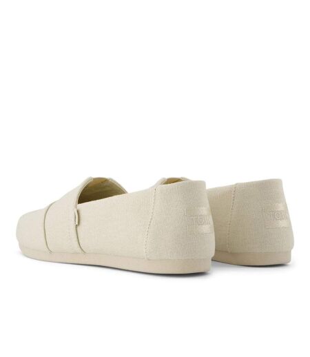 Mens Alpargata Classic Espadrilles Cream Toms