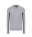 Mens V Neck Jumper Grey Emporio Armani EA7-2