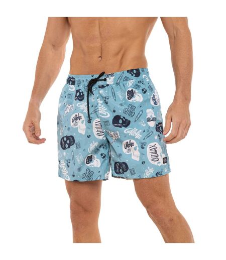 Short de bain homme allover Tête de mort Summer vibes Burt26 Vondutch