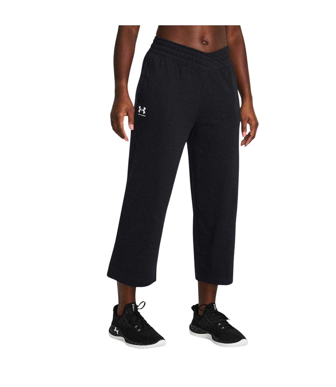 Pantalon De Survêtement Rival Terry Femme Noir Under Armour-3