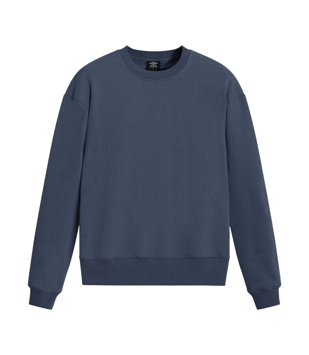 Mens relaxed fit sweatshirt china blue Umbro-1