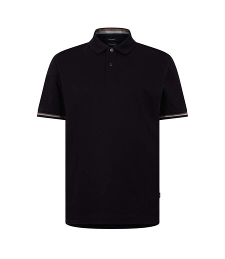 Mens Regular Polo Shirt Black Boss