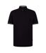 Mens Regular Polo Shirt Black Boss-1