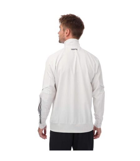 Veste de survêtement 2020/21 presentation homme gris Adidas